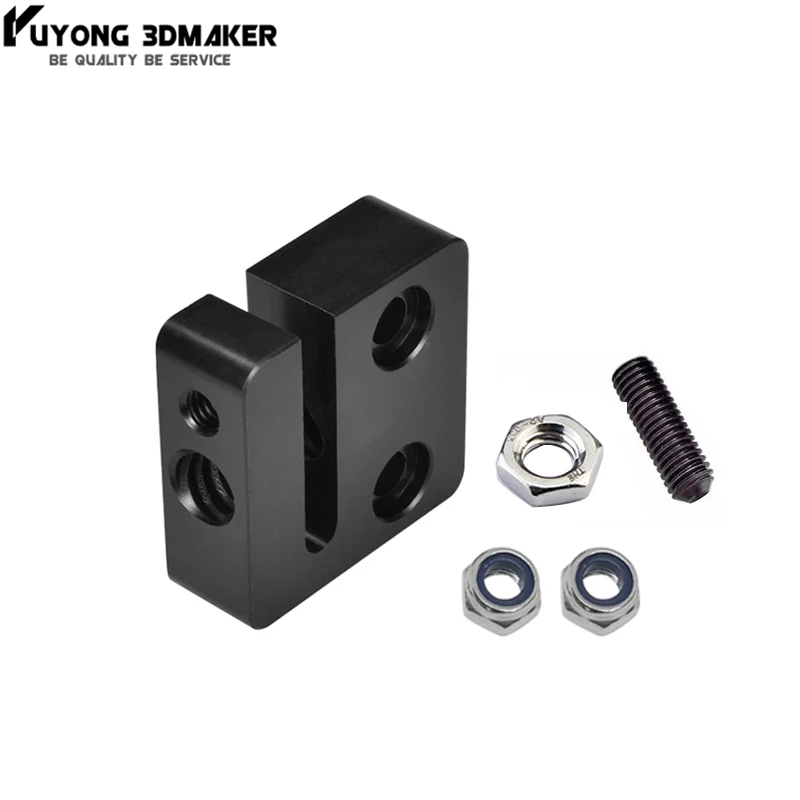 

50Pcs/3d printer accessories T openbuilds type anti-backlash nut block T8 screw 8mm