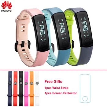 

Original Huawei Honor Band 3 Smart Wristband Bluetooth OLED Heart Rate Monitor 5ATM Waterproof Swim Fitness Sleep Tracker
