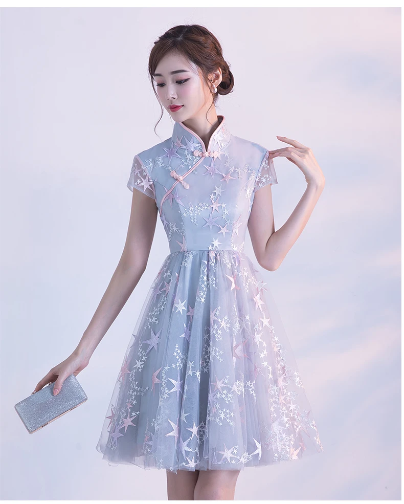 Традиционное китайское платье vestido, женское атласное длинное платье cheongsam qipao, китайское традиционное платье с цветочной вышивкой