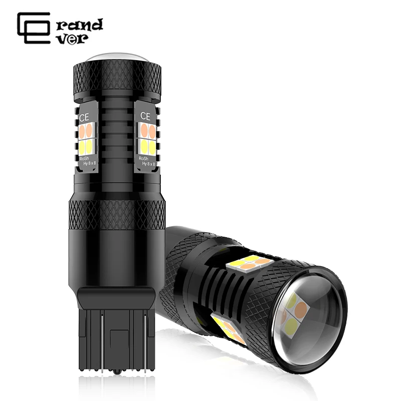 1 шт. 1156 P21W светодиодсветодиодный лампа BA15S PY21W BAU15S 1157 BAY15D 7443 3157 16SMD 3030