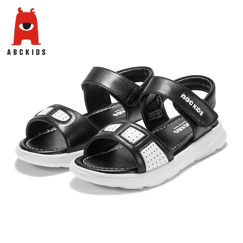 ABC KIDS 2019 Summer Kids Baby Boy Black White Shoes Anti-slip Sandals Striped Design Walking Shoes ABC KIDS 2019 Summer Kids Baby Boy Black White Shoes Anti-slip Sandals Striped Design Walking Shoes