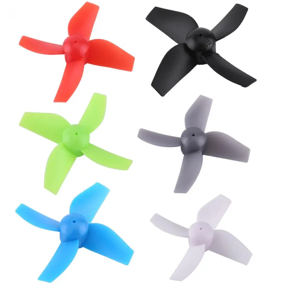 

4Pcs/Set New Durable Four-blade RC Quadcopter Propeller Blades For JJRC H36 For Eachine E010 Lightweight Propellers Drone Part