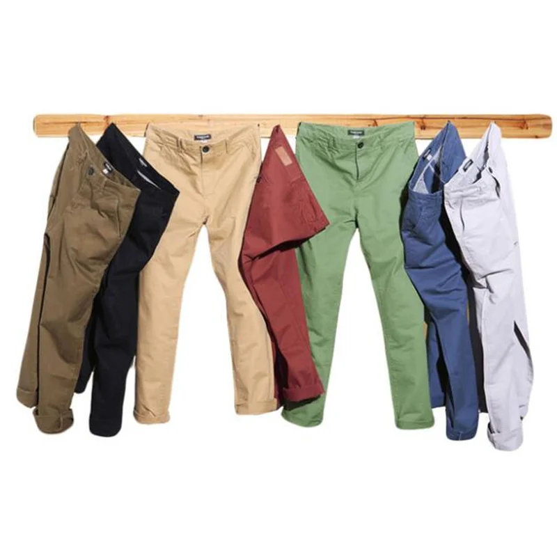 

2019 Fashion Men Pants Slim Fit High Quality Stretch Casual Pant Men's Business Classic Formal Straight Office Trousers 28-40