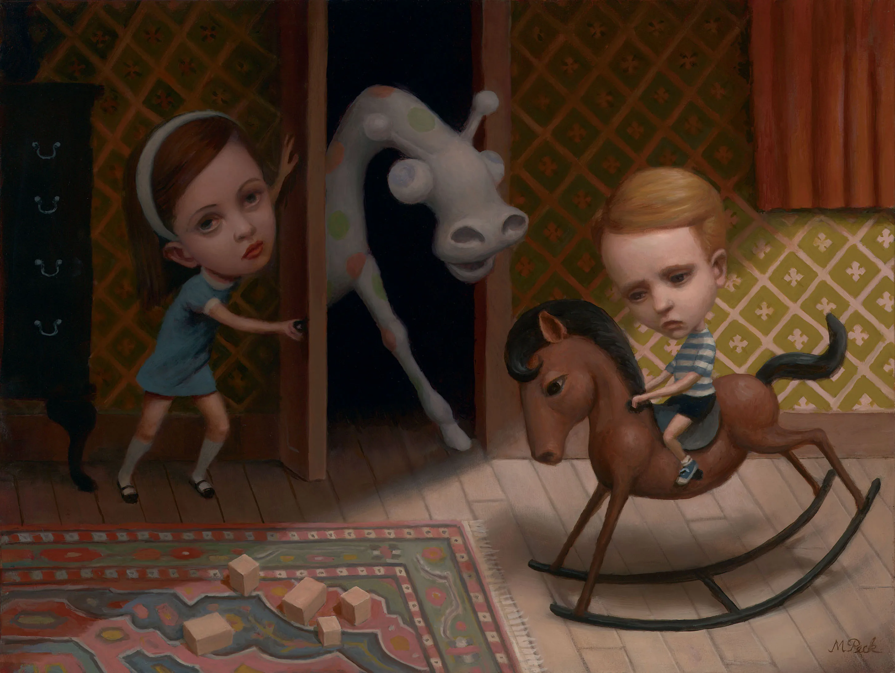 Абстрактная фотография Mark Ryden Markryden 1 панель Настенная картина для гостиной