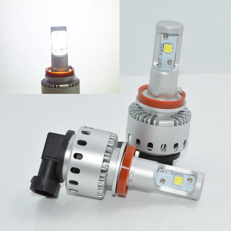 Car headlight LED Hight power 80w h11 LED h8 h9 Super Bright Auto