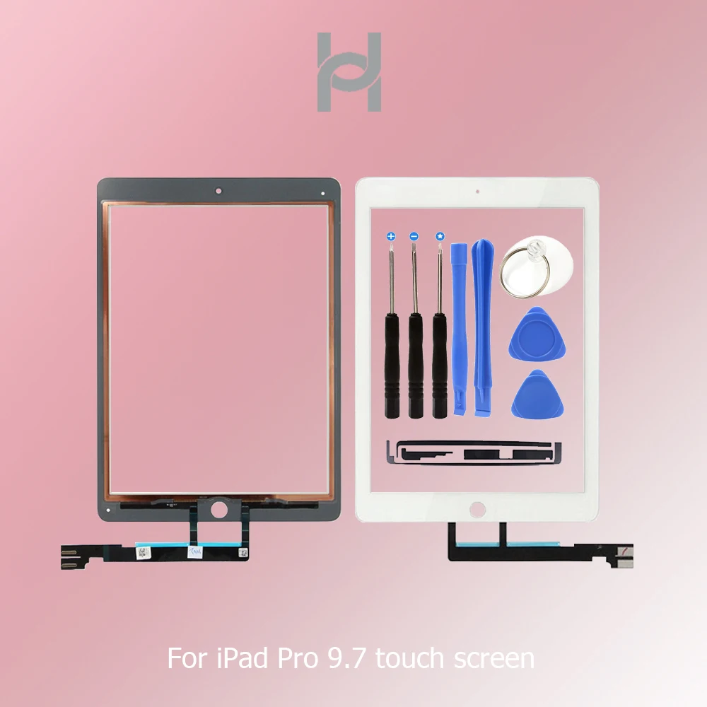 Original screen For iPad Pro 9.7&quot 10.5&quot 12.9&quot Touch digitizer glass panel repair Tablet touch AAA Quality | Компьютеры и