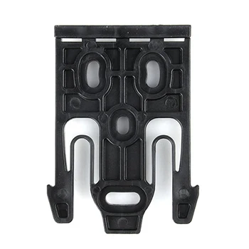 

Tactical airsoft gun AR 15 accessories nylon QL19 Quick Lock holster fork MOLLE special belt clip plate for hunting shooting