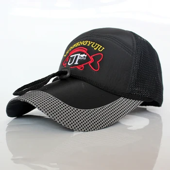 

Daiwa Men's Sunshade Mesh Fishing Cap Adjustable Waterprrof Baseball Cap Women Windproof Hiking Fishing Hat Outdoor Sport Hats