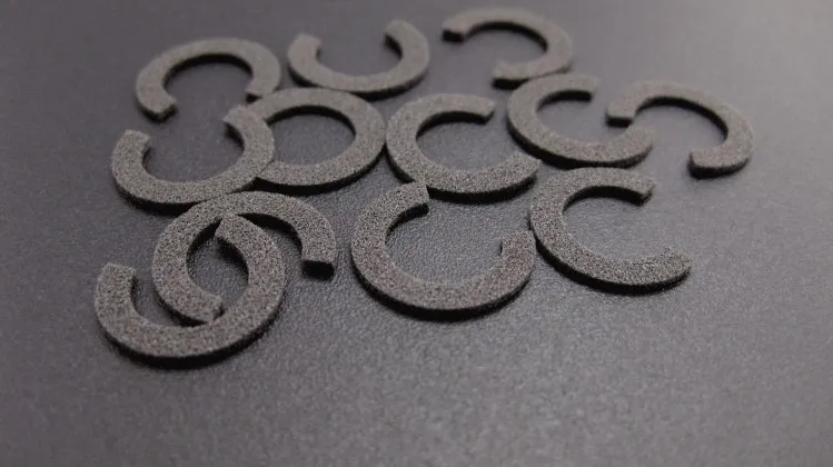 

diy earphone accessories materials and tools Earbud headphones Horseshoe tuning cotton flat head Washers 20pcs