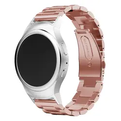 Ремешок из нержавеющей стали с разъемом для samsung Шестерни R720 браслет ремешок для Шестерни R720 классический smart watch ремень