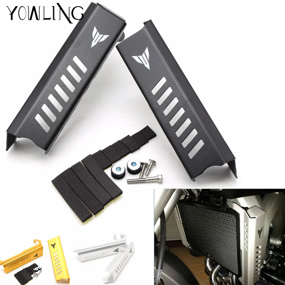 For Yamaha MT09 FZ09 MT 09 Motorcycle Radiator Grille Guard Protector Side Covers MT-09 MT 09 FZ 09 FZ-09 2013 2014 2015 2016