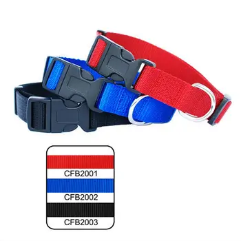 

100Pcs/Lot Lively Pet Dog Plain Color Collar Buckle Style 2.0cm CFB2001