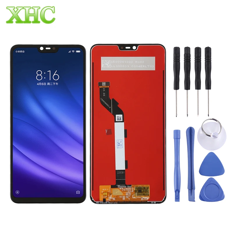

LCD Touch Screen Digitizer Full Assembly for Xiaomi Mi 8 Lite 6.26inch Smartphone Screen Replacement
