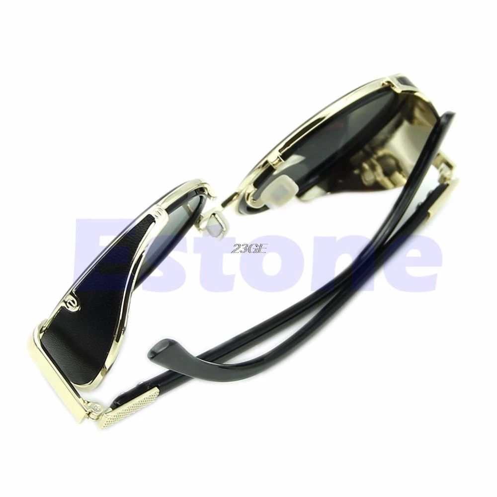 2017 Cyber Goggles 50s Round Glasses Classic Steampunk Sunglasses Retro Style Blinder MAR18_15