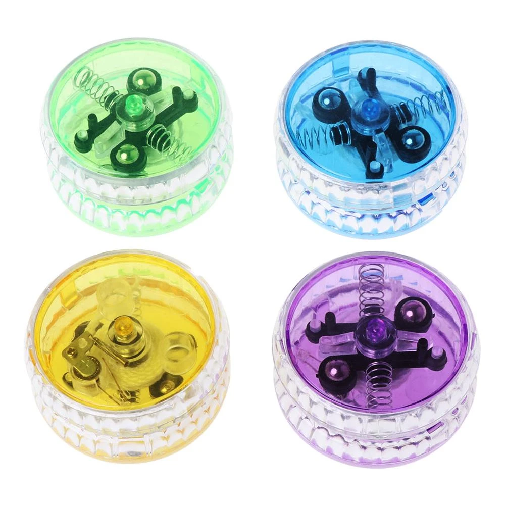 4 Buah Mainan Mekanisme Clutch Light Up 