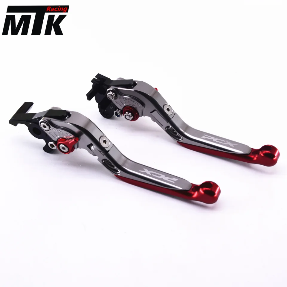 MTKRACING CNC для Honda PCX 125/150 все годы аксессуары для мотоциклов складные удлиняющиеся тормозные рычаги сцепления