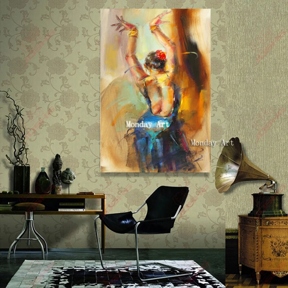 100% полотно ручной работы; Рисунок Картина на стену с изображением сексуальной девушки маслом, портрет, домашний декор, картина, абстрактная картина, художественный постер