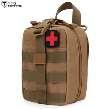 TTGTACTICAL медицинская сумка Молл срываемые ЕМТ медицинская сумка первой помощи IFAK обдува мешок с первой помощи патч