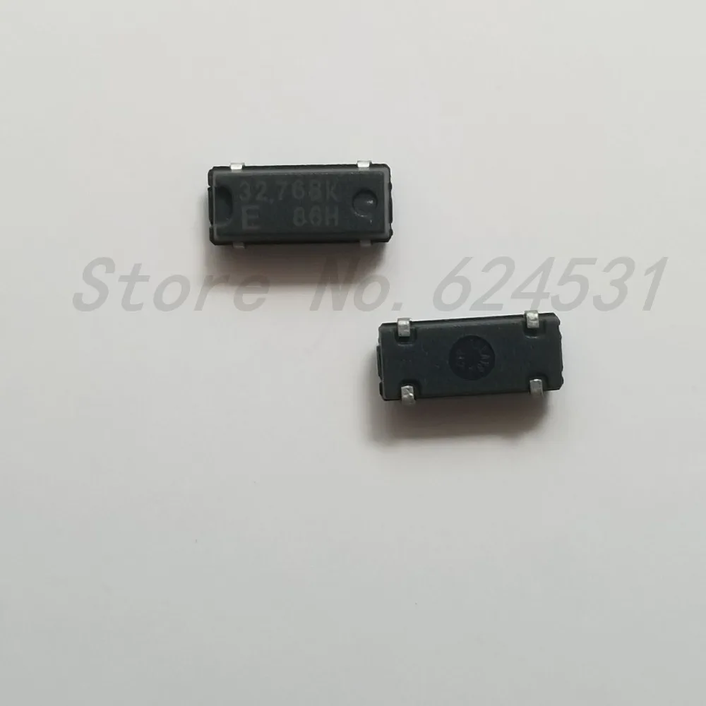 

10pcs Source SMD Quartz Crystal Clock 32.768KHZ MC-306 EPSON 12.5PF Load Capacitance 20-30ppm Accuracy Resonator