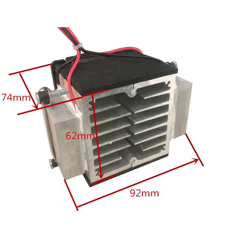 Полупроводниковая электронная охлаждающая система Пельтье 108 ВТ|radiator fan|water