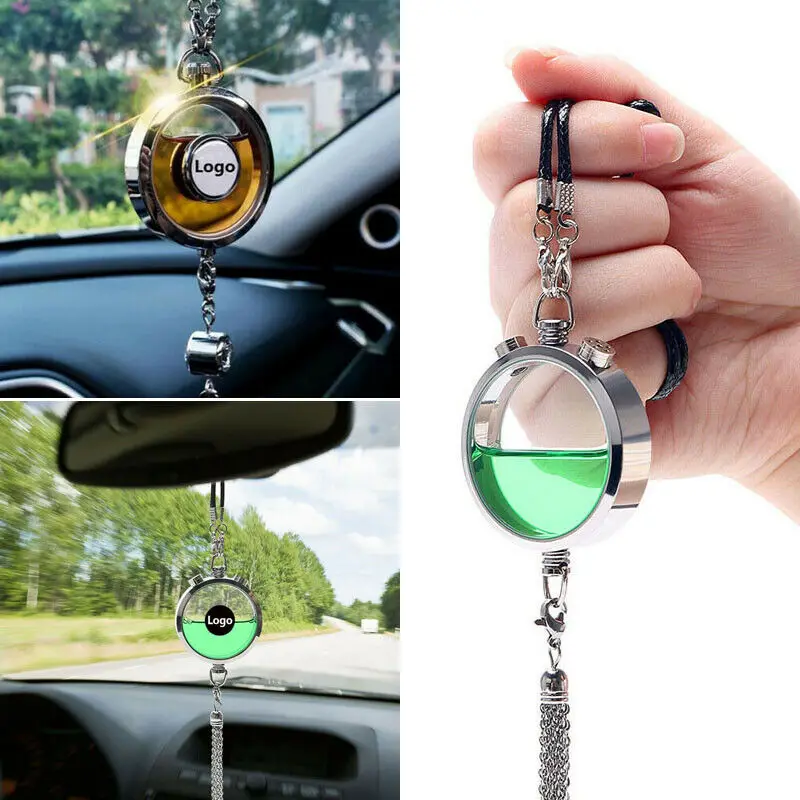 

Car Air Freshener Perfume Bottle Diffuser with Your Logo Picture Emblem DIY Kit For Ford/Toyota/BMW etc