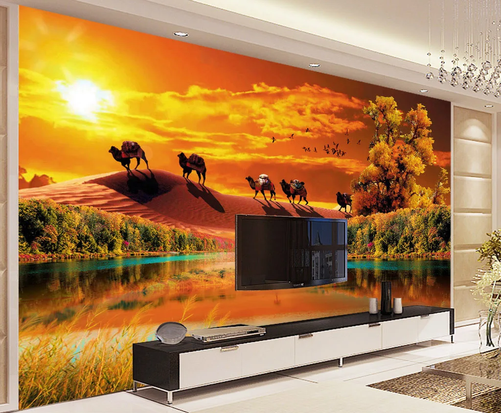 Online kopen wholesale 3d muurschildering behang uit china 3d ...