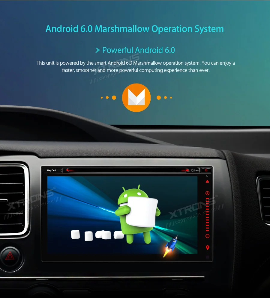 Best Android Universal 6.95" Car Multimedia DVD Player Radio Stereo Digital Touch Screen Auto Head Unit GPS RDS OBD2 Wifi Navigator 2