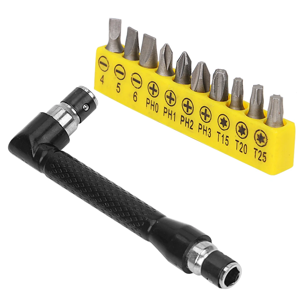 

NICEYARD Hexagon Sleeve Wrench L-type Double-head Screwdriver + Socket Wrench Set Car Repair Tool