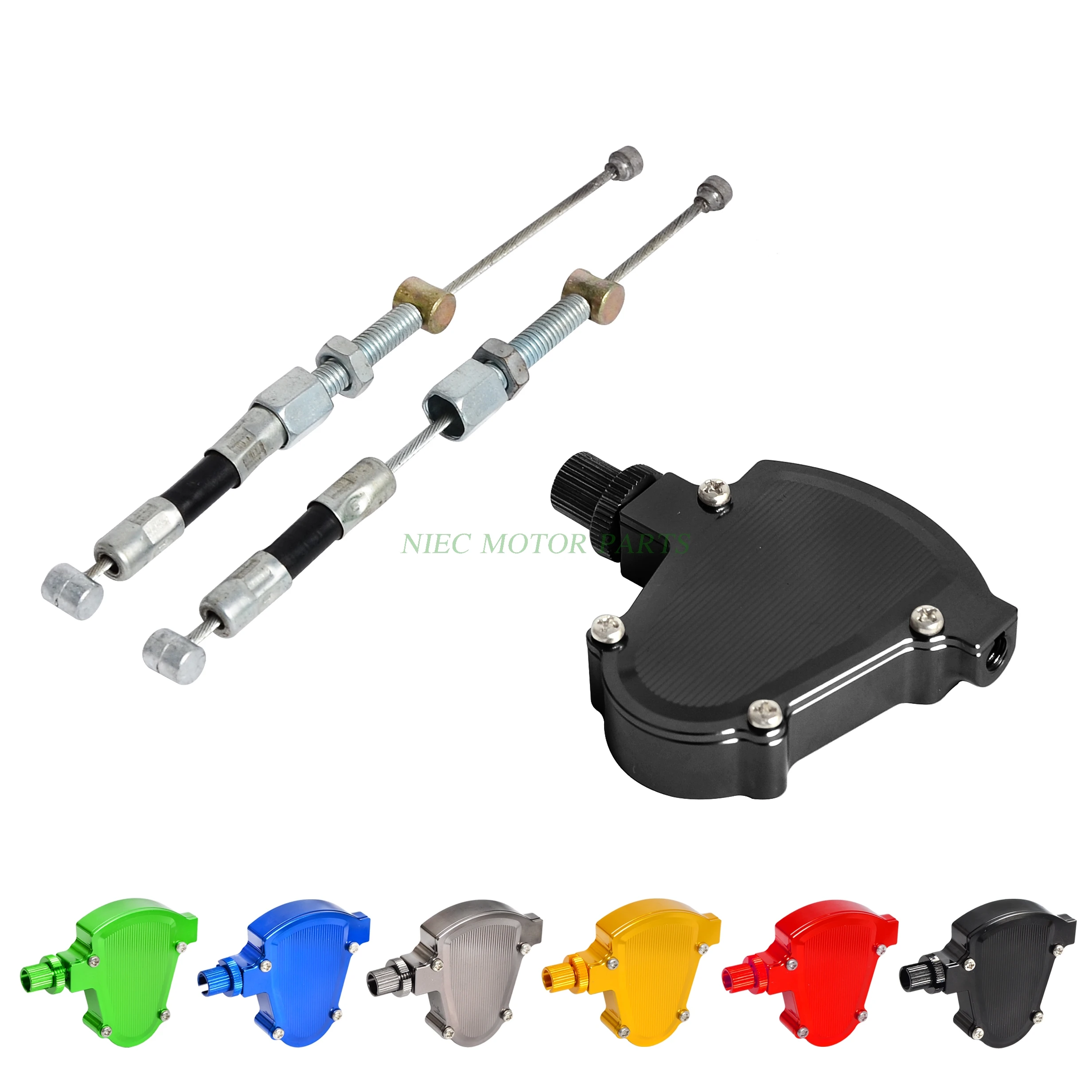 CNC Universal Stunt Clutch Easy Pull Cable System Motorcycles Dirt Bike For Honda Yamaha Suzuki Kawasaki