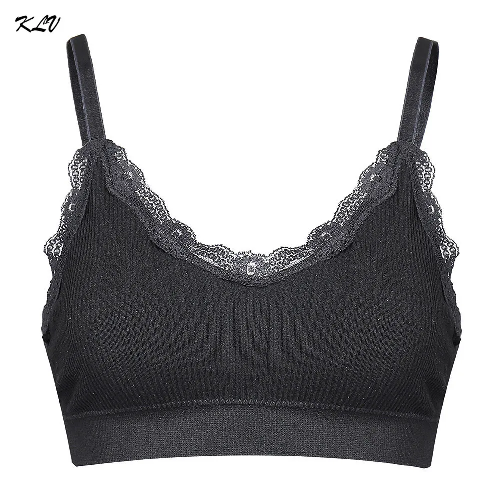 Women Sexy padded Bra Solid Vest Have A Chest Pad Wearing Sportwear