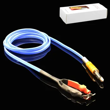 

1PCS Tattoo Clip Cord Rubber Silicone Phono-Plug Cord For Tattoo Power Supply Tattoo Machine Gun Free Shipping