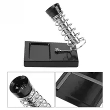 Черная подставка для паяльника металлическая запайка паяльник подставка для основания кронштейн