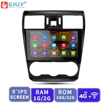 EKIY 9 ''2.5D автомобильный мультимедийный плеер аудио Android Нет 2 Din Авто Радио для Subaru Forester XV WRX 2012- gps навигация 3g/4G