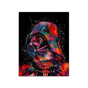 

Home Decor Diamond Picture Embroidery Darth Vader To Color Painting Full Square Drill Cross Stitch Gift Handmade Wall Sticker
