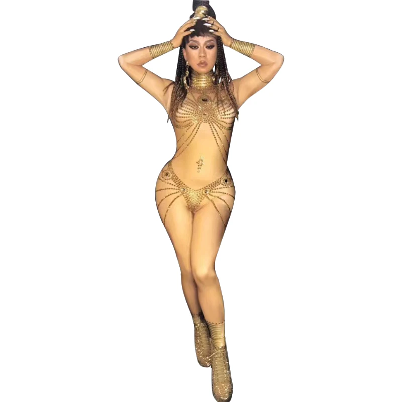 La maxpa Сексуальная певица костюм женщины Сценический для певцов DJ DS Beyonce