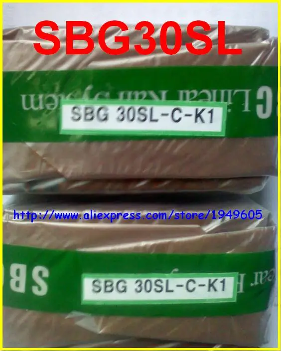 Korea SBC linear guide slider SBG30SL C bearing carriagein Linear