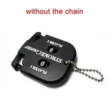 Lados dobro pontuação contador de golfe golpe tiro putt pontuação contador sem chave preto golf trainning ferramenta #17(China)