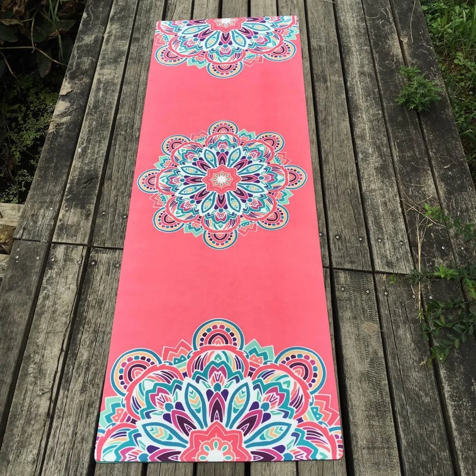 Natural Rubber Yoga Mat Martial arts Slip Resistant Meditation Mattress
