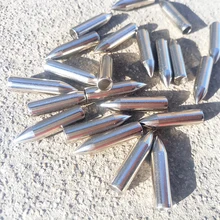 24 шт. наконечник для арбалетных стрел из нержавеющей стали с широким наконечником ID 5 мм для арбалетных стрел