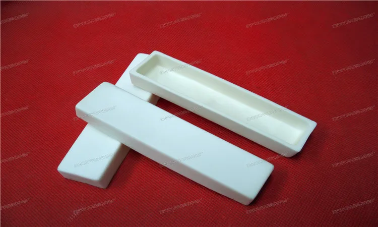 

120x30x15mm 99.5%Al2O3 High Purity Square alumina Ceramic Boat corundum crucible / Al2O3 ceramic crucible / Sintered crucible