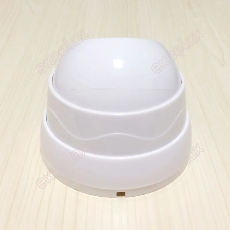 DIY пластиковый ИК глазной глаз купольный корпус для камеры белого цвета потолочный чехол для безопасности CCTV фиксированный объектив 48 шт. ИК светодиодный