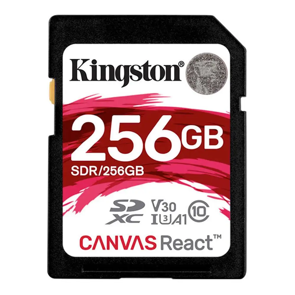 Kingston SDA3 карты памяти 32 Гб 64 Гб 128 ГБ 256 ГБ флэш-карты UHS-I U3 класс 10 sd-карта SDXC 90 МБ/с. C10 sd-карта памяти - Емкость: 256GB