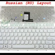 Новая клавиатура для ноутбука sony VPC-EA VPC EA VPCEA белая* с рамкой* русская(RU) версия-148792471