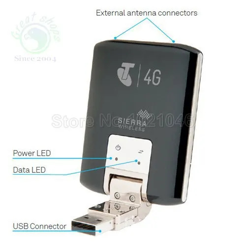 Разблокированный Aircard 320U разблокированный 4g модем LTE usb модем 3g 4g USB ключ внешняя антенна с слотом для sim-карты