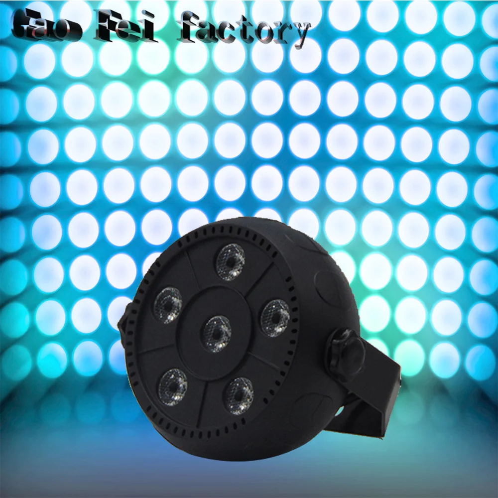 

Led Par With 6watt 6 pcs RGBW 36W led par stage light Multi-Color dmx led par