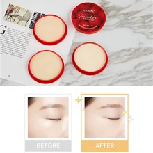 Hot 1 Pcs Tomato Pressed Powder Face Concealer Oil Control Brighten Setting Makeups SJ66