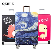 QEHIIE Luggage Suitcase Elastic Protection Cover,Trolley Case Dust cover,For 18-32 Inch Trunk Case Covers,2018Travel Accessories