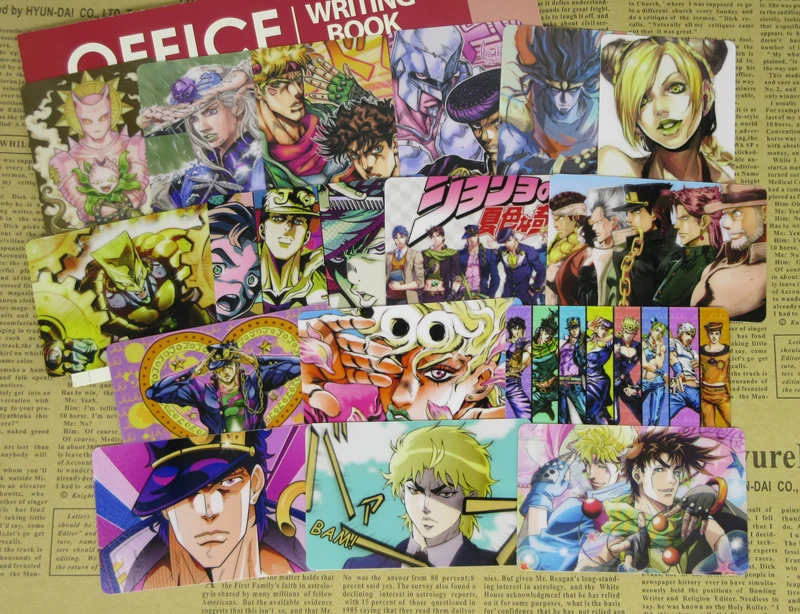 35 шт. JJBA Character sticker s Jotaro DIO yoono Giovanna Kira Yoshikage Higashikata аниме Глянцевая наклейка