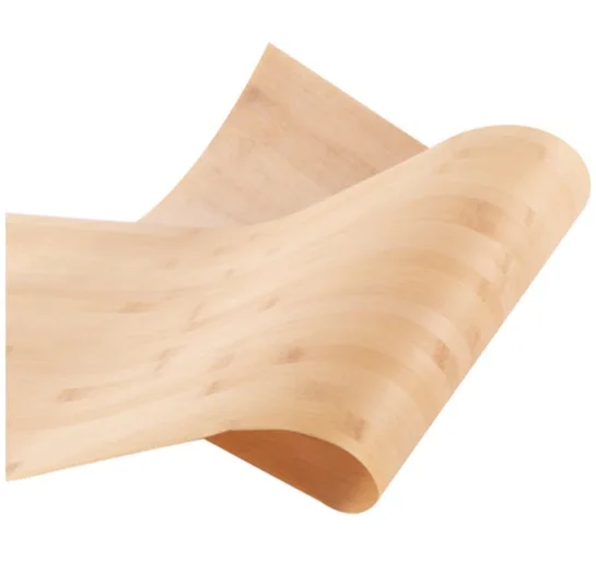 

2.5Meter Width:40cm Thickness:0.3mm Side pressing flattening natural bamboo bark veneer (back side Non-woven fabric)