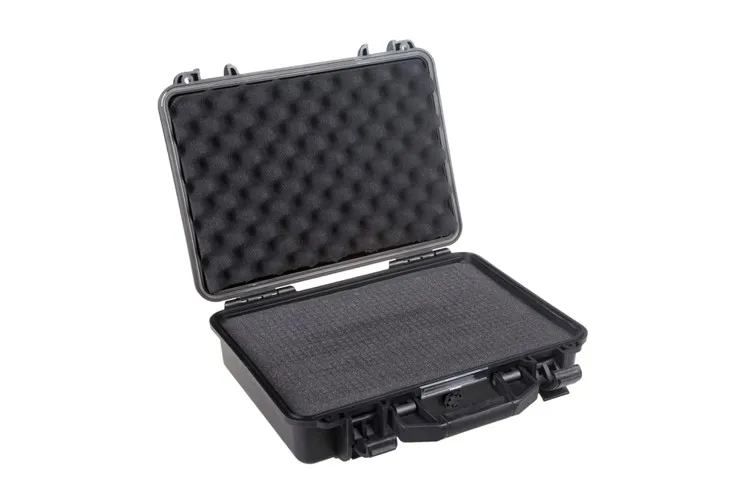 396x267x110 мм водонепроницаемый чехол для инструмента ящик для инструментов камера ящик для инструментов чемодан ударопрочный герметичный с предварительно вырезанной поролоновой подкладкой